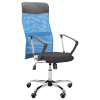 Офисный стул AG Ultra холст/ Синий Черный