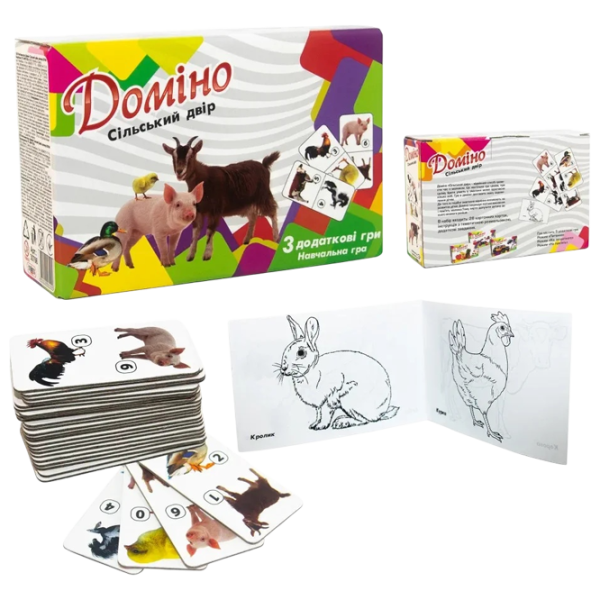Настольная игра Strateg Domino 3+/ Домино photo 1