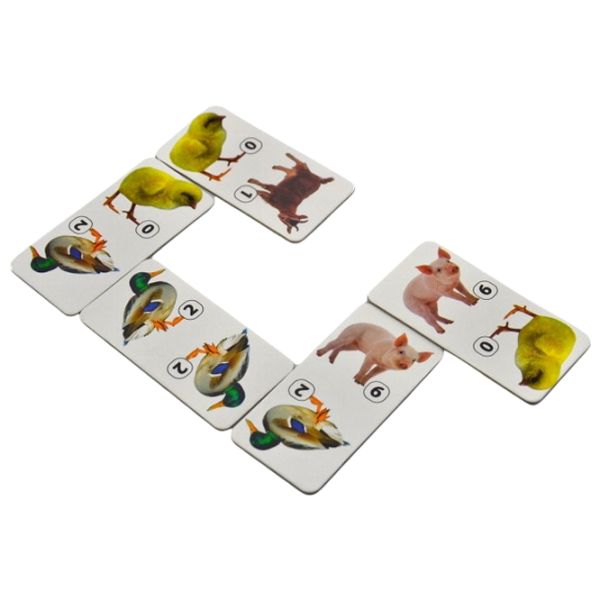 Настольная игра Strateg Domino 3+/ Домино photo 2