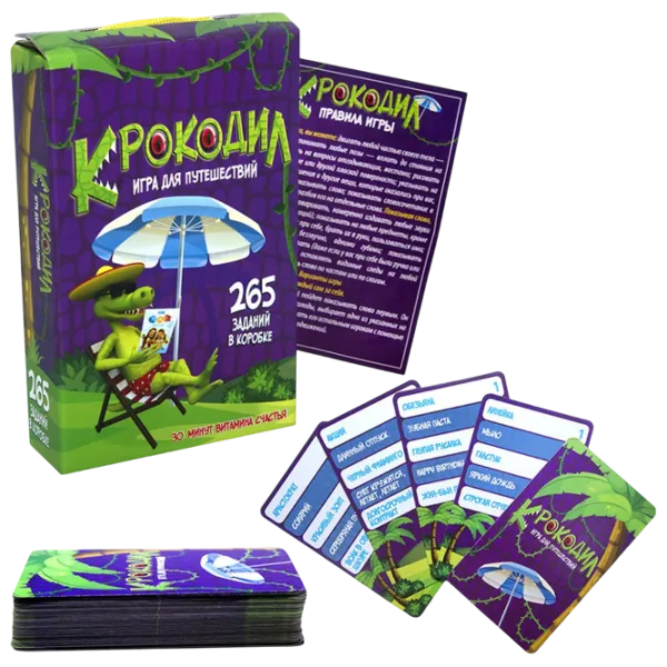 Настольная игра Strateg Crocodile 5+/ Развлекательная  photo 1