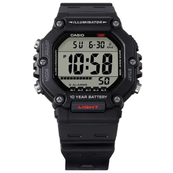 Наручные часы для мужчин Casio AE-1600H-1AVEF Кварцевый / 53 x 50 мм photo 2