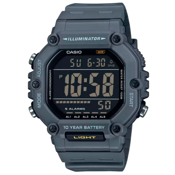 Наручные часы для мужчин Casio AE-1600H-8BVEF Кварцевый / 53 x 50 мм photo 1