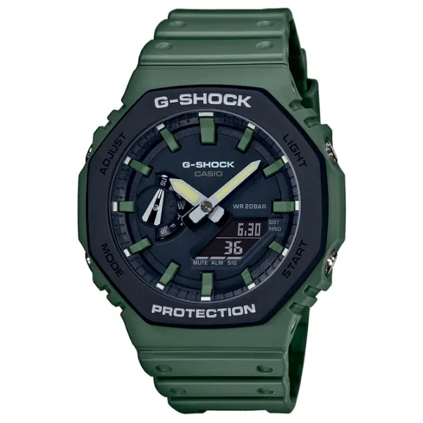 Наручные часы для мужчин Casio GA-2110SU-3AER Кварцевый / 49 x 45 мм photo 1