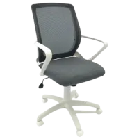 Fotoliu de birou Fly GTP Stofă/ White Black