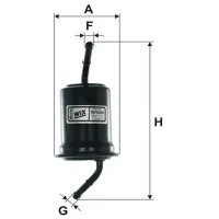 Топливный фильтр Wix Filters WF8080 8 мм photo 4
