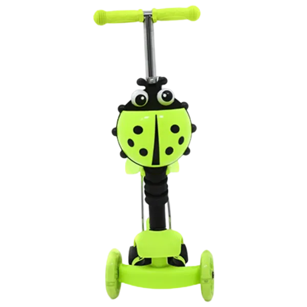 Детский трёхколёсный самокат 4Play LADY BUG (00-00841757) 35 кг/ Зеленый photo 3 Детский трёхколёсный самокат 4Play LADY BUG (00-00841757) 35 кг/ Зеленый photo 3