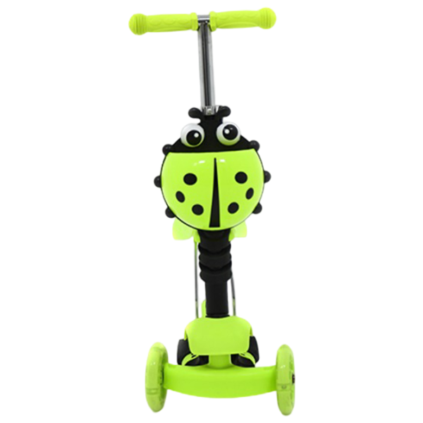 Детский трёхколёсный самокат 4Play LADY BUG (00-00841757) 35 кг/ Зеленый photo 3 Детский трёхколёсный самокат 4Play LADY BUG (00-00841757) 35 кг/ Зеленый photo 3