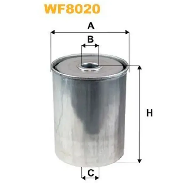Filtru combustibil Wix Filters WF8020 17 mm photo 4 Filtru combustibil Wix Filters WF8020 17 mm photo 4