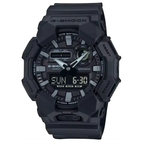 Ceas de mână pentru bărbați Casio GA-010-1A1ER Cuarț / 52 mm photo 1