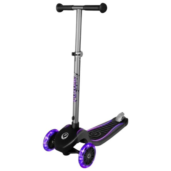 Детский трёхколёсный самокат Qplay Future Eco (00-00894504) 50 кг/ Пурпурный photo 1