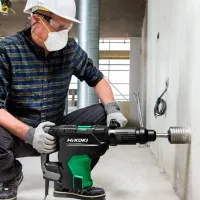 Ciocan rotopercutor Hikoki DH52MAWSZ 1500 W / Green photo 5