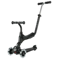 Trotinetă pentru copii cu trei roți Qplay Sema Pro (00-00716241) 50 kg/ Black