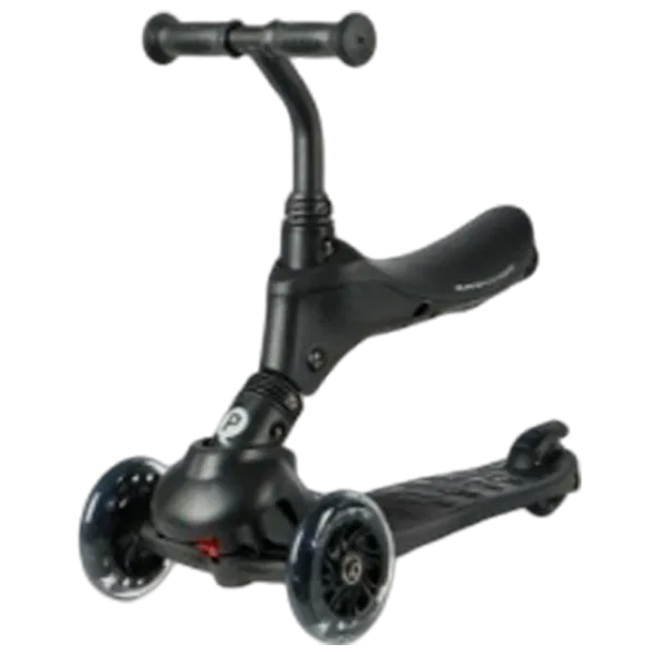 Детский трёхколёсный самокат Qplay Sema Pro (00-00716241) 50 кг/ Черный photo 3