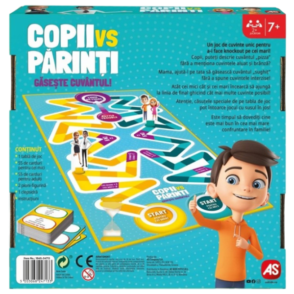 Настольная игра As Kids Kids vs Parents 7+/ Развитие photo 2