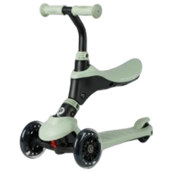 Trotinetă pentru copii cu trei roți Qplay Sema Pro (00-00716243) 50 kg/ Green photo 5 Trotinetă pentru copii cu trei roți Qplay Sema Pro (00-00716243) 50 kg/ Green photo 5