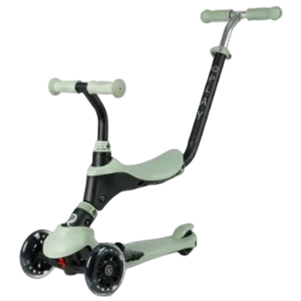 Trotinetă pentru copii cu trei roți Qplay Sema Pro (00-00716243) 50 kg/ Green photo 6 Trotinetă pentru copii cu trei roți Qplay Sema Pro (00-00716243) 50 kg/ Green photo 6