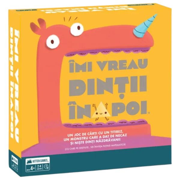 Joc de masă Exploding Kittens I want my teeth back 4+/ Strategie photo 1