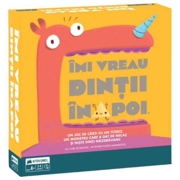 Joc de masă Exploding Kittens I want my teeth back 4+/ Strategie photo 1