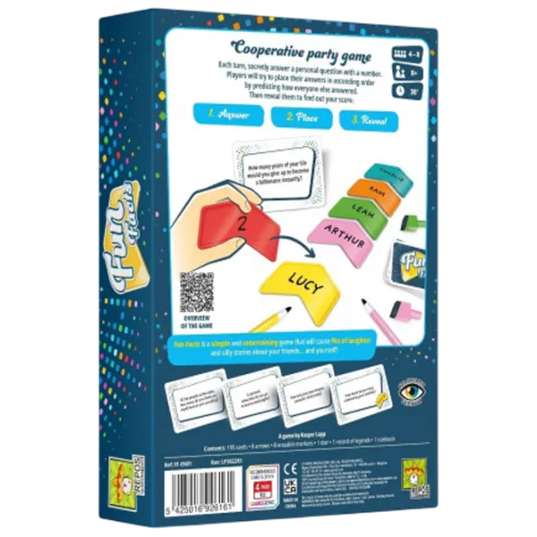 Joc de masă Asmodee Fun Facts 8+/ Strategie photo 3