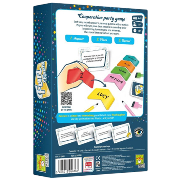 Joc de masă Asmodee Fun Facts 8+/ Strategie photo 3