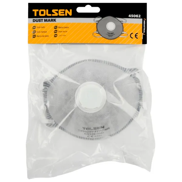 Respirator Tolsen 45062 Gray photo 2