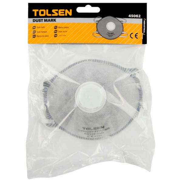 Respirator Tolsen 45062 Gray photo 2