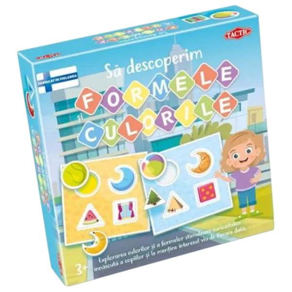 Joc educativ Tactic Let's Learn Colours and Shapes 3+/ Strategie photo 1