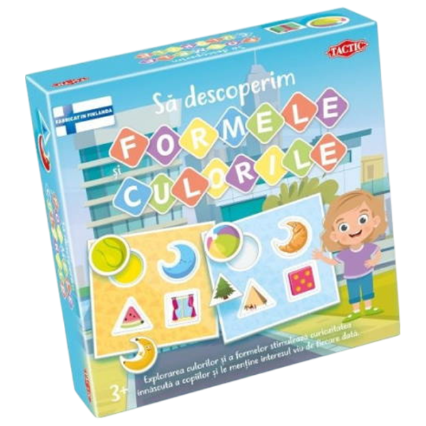 Joc educativ Tactic Let's Learn Colours and Shapes 3+/ Strategie photo 1