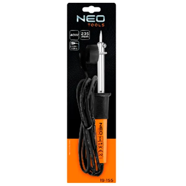 Ciocan de lipit NEO Tools 19-155 40 Вт / Металл / Kонтактный photo 5