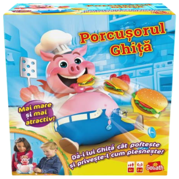 Joc de masă Goliath Pig Goes Pop 4+/ Strategie photo 1