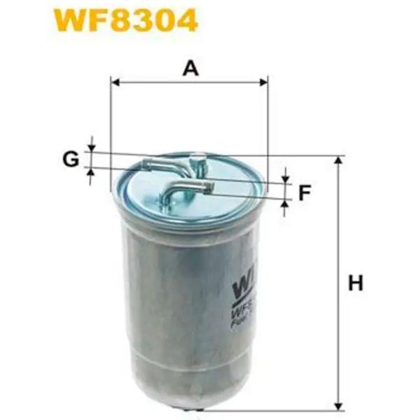 Filtru combustibil Wix Filters WF8304 89 mm photo 4 Filtru combustibil Wix Filters WF8304 89 mm photo 4