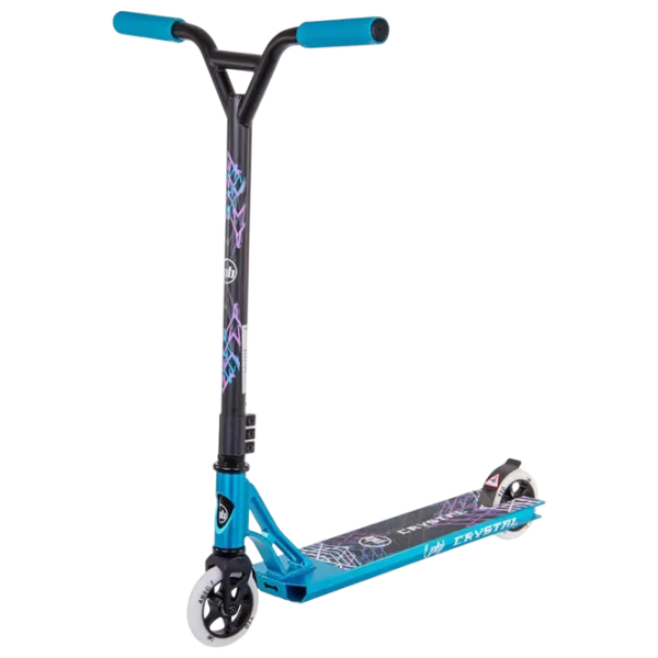 Trotinetă pentru copii cu două roți PB Crystal (00806056) 120 kg/ Blue photo 1
