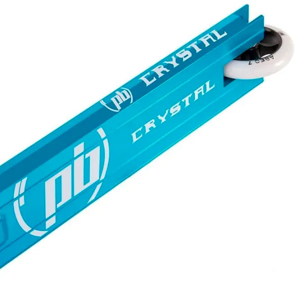 Trotinetă pentru copii cu două roți PB Crystal (00806056) 120 kg/ Blue photo 9