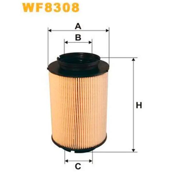 Топливный фильтр Wix Filters WF8308 39 мм photo 4 Топливный фильтр Wix Filters WF8308 39 мм photo 4