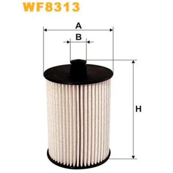 Топливный фильтр Wix Filters WF8313 17 мм photo 3 Топливный фильтр Wix Filters WF8313 17 мм photo 3
