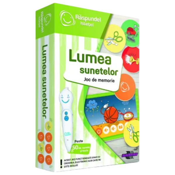 Развивающий набор Raspundel Istetel Memory Game Sound 3+/ Развитие photo 1