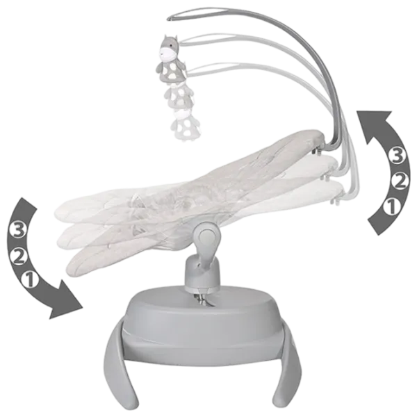 Leagăn pentru bebeluși Lorelli Cradle BELLA (10090092395) 9 kg/ Gray photo 5