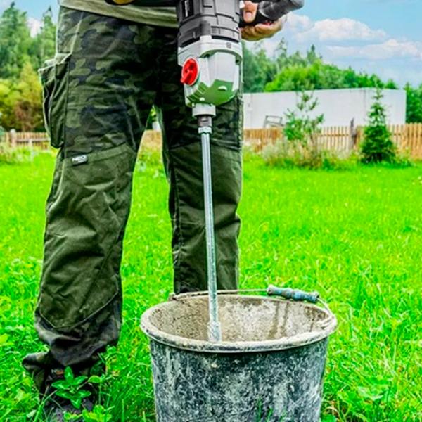 Mașină de amestecat Graphite 58G084 Mixer / Gray photo 8