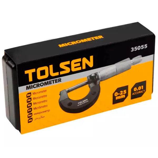 Micrometru Tolsen TS35055 Gray / Mecanic photo 2