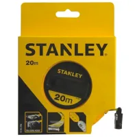 Ruletă Stanley FIBERGLASS 20 m / Yellow photo 2
