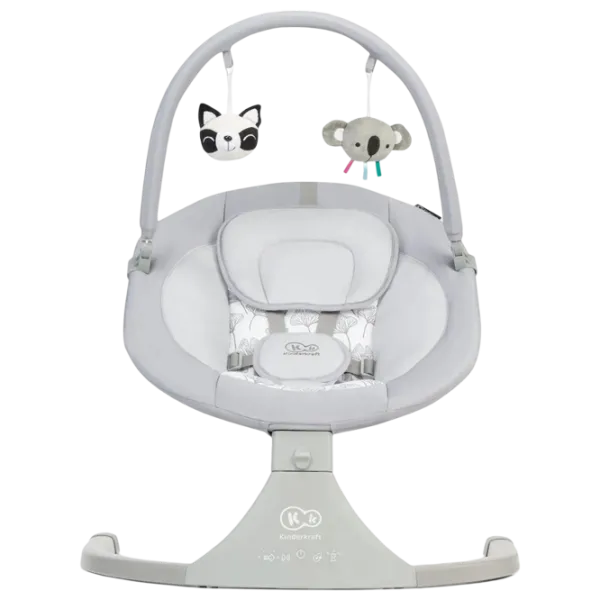 Leagăn pentru bebeluși KinderKraft Luli (KKBLULIGRY0000) 9 kg/ Gray photo 3 Leagăn pentru bebeluși KinderKraft Luli (KKBLULIGRY0000) 9 kg/ Gray photo 3