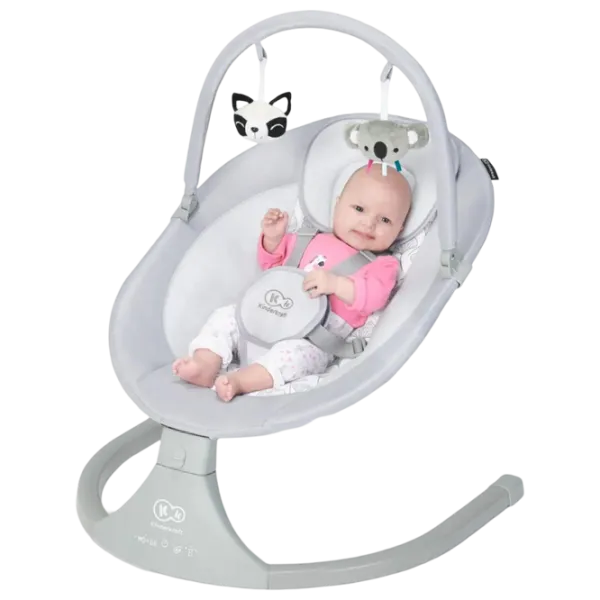 Leagăn pentru bebeluși KinderKraft Luli (KKBLULIGRY0000) 9 kg/ Gray photo 6 Leagăn pentru bebeluși KinderKraft Luli (KKBLULIGRY0000) 9 kg/ Gray photo 6