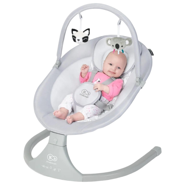 Leagăn pentru bebeluși KinderKraft Luli (KKBLULIGRY0000) 9 kg/ Gray photo 6 Leagăn pentru bebeluși KinderKraft Luli (KKBLULIGRY0000) 9 kg/ Gray photo 6