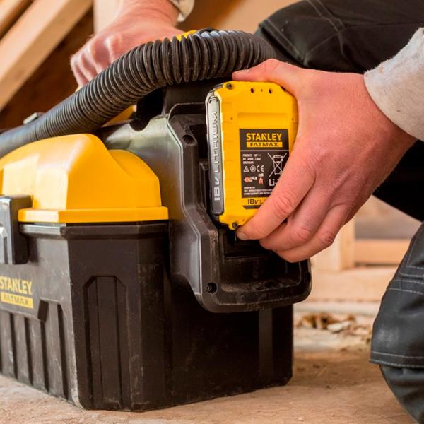 Промышленный пылесос Stanley FMC795B-XJ  / Желтый photo 5