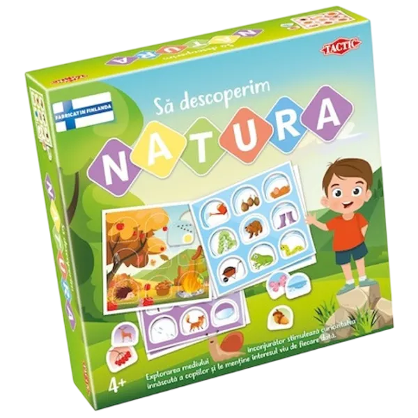 Joc educativ Tactic Let's learn Nature 4+/ Dezvoltare photo 1
