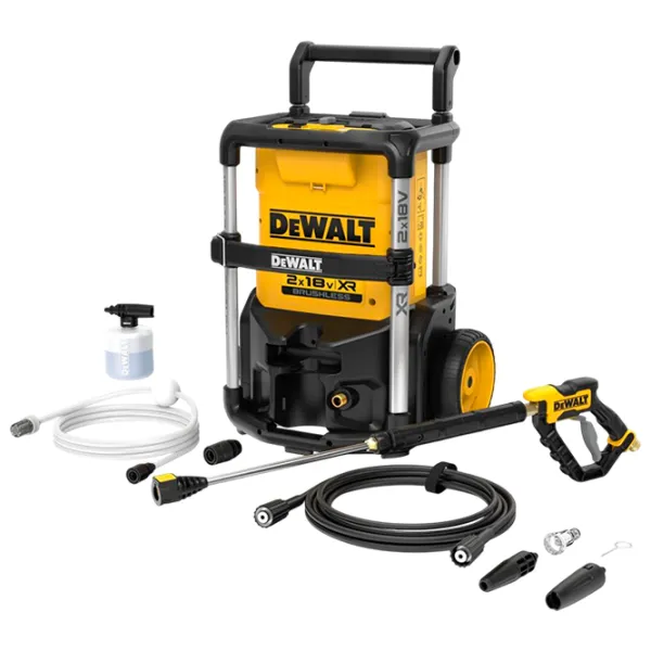 Мойка высокого давления Dewalt DCMPW1600N-XJ  / Желтый photo 7