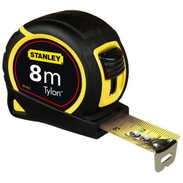 Рулетка Stanley 0-30-657 8 м / Черный photo 1