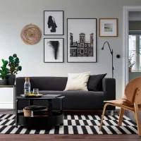 Canapea Ikea Klippan/Vansbro (5786596) Poliester / Black photo 3