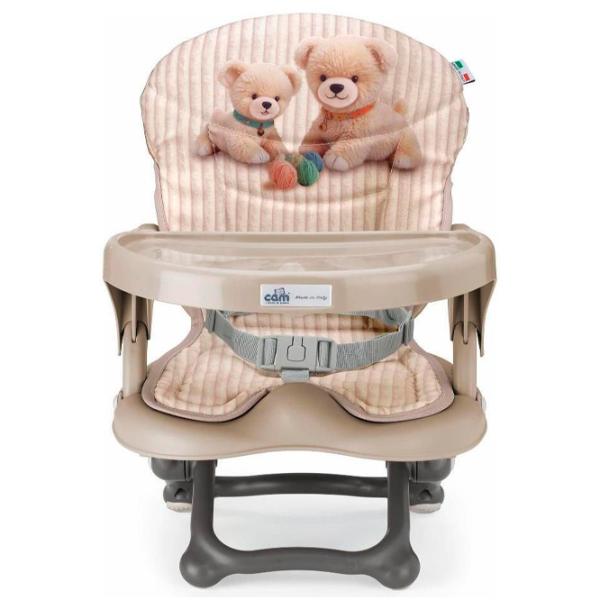 Стульчик для кормления CAM Smarty Pop S333-C264 (8005549353336) / 6 месяцев / Бежевый  photo 3