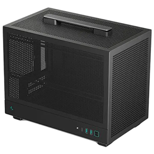 Корпус Deepcool CH160 Mesh Mid Tower / Черный photo 2